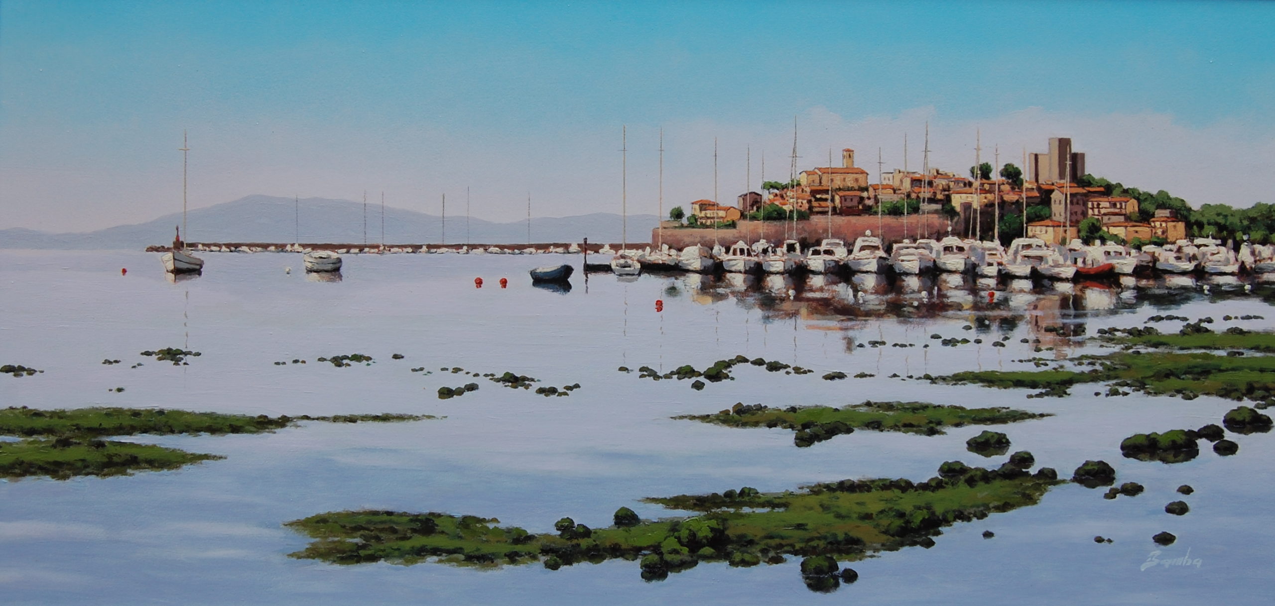 bassa mare a talamone