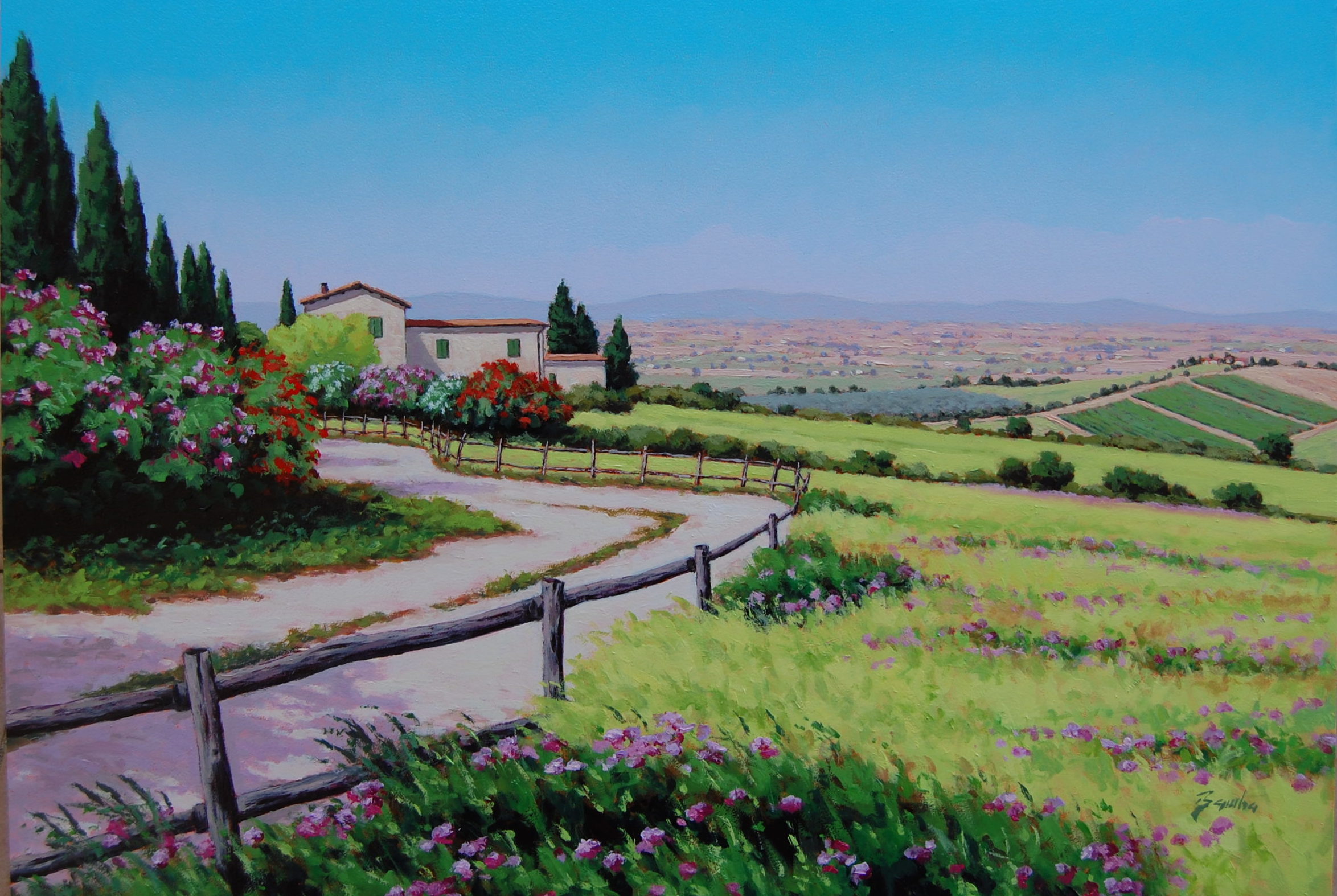Paesaggio toscano n. 13