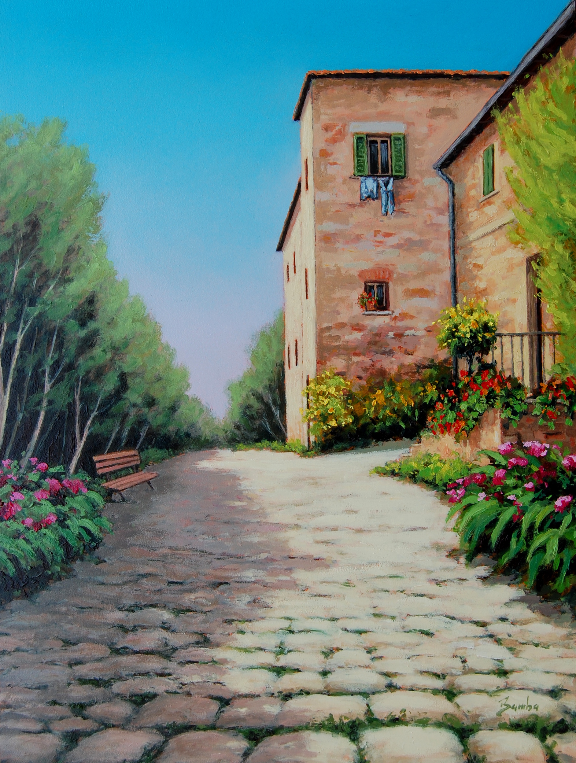 borgo toscano in primavera n. 2